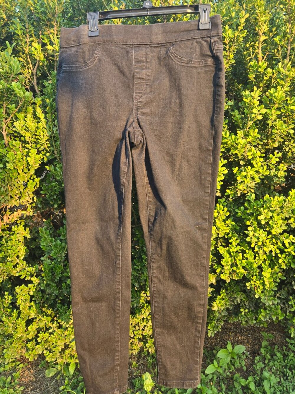 ST JOHN'S BAY Black Jeggings ( Size 12 )